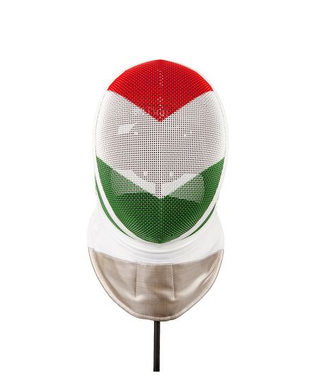 Maschera X-Change da Fioretto con Bandiera HUN