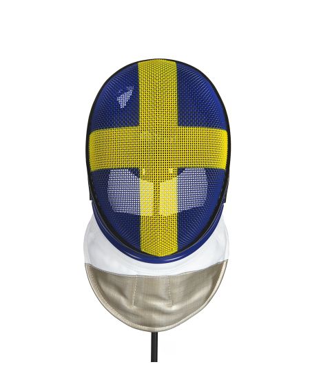 Maschera X-Change da Fioretto con Bandiera SWE